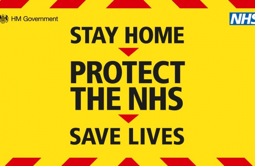 Stay at home, protect the NHS, save lives