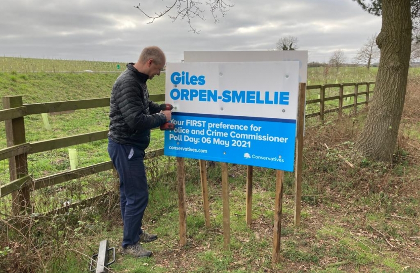 Giles Orpen-Smellie - Police & Crime Commissioner