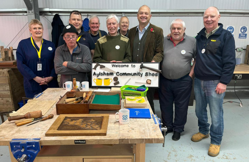 Visit to Aylsham Community Shed