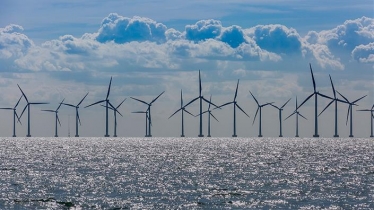 Wind Turbines at sea