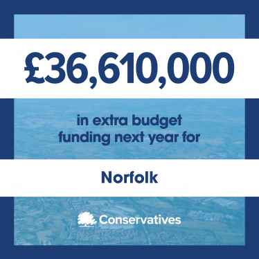 Extra £36.6m for Norfolk County Council