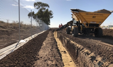 Cable trenches