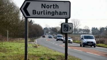 A47 at North Burlingham