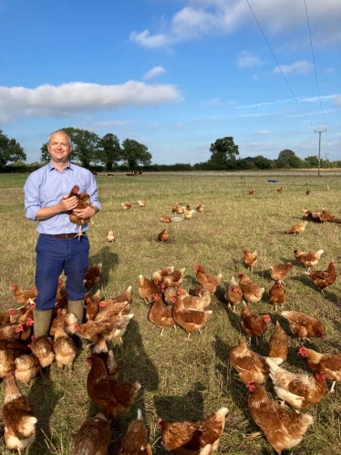 Jerome and Chickens