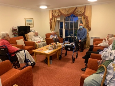 Residents at The Limes Care Home in Acle