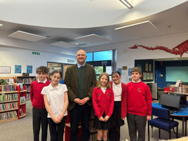 Visit to Bure Valley School